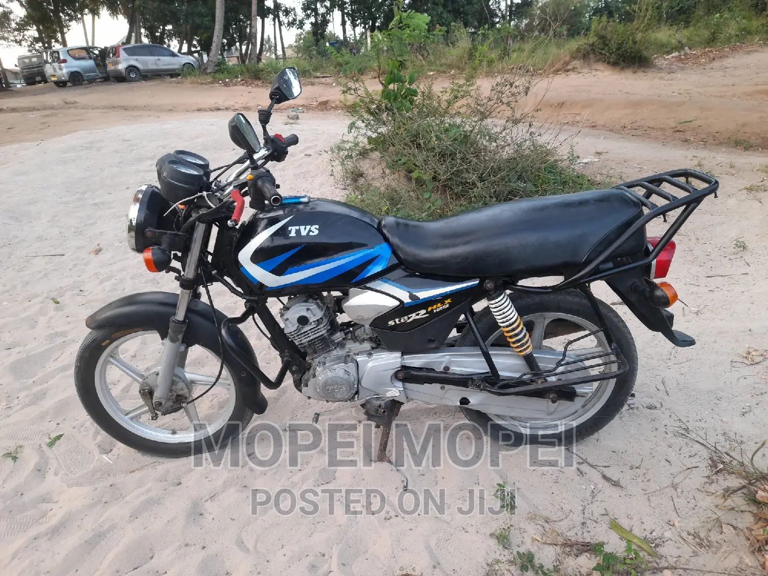 TVS HLX 125 2021 Black