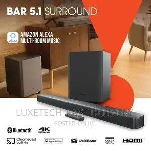 JBL Sound Bar 5.1 With Cinematic 3D Sound (510watts)