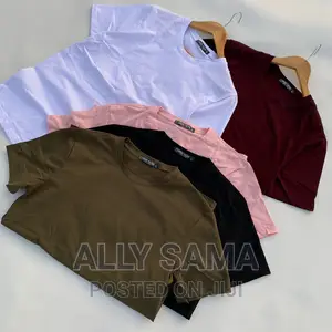 T-Shirt Round Plain Quality
