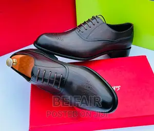 Original Leather Mens Shoes | Viatu Original Vya Kiume