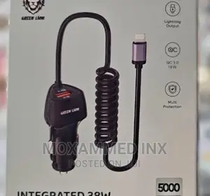 Intergrated Car Charger 38W