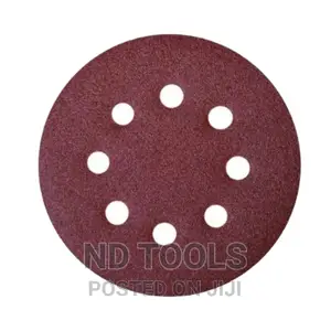 Velcro Sanding Disc 8-Hole – 125mm for Orbital Sander