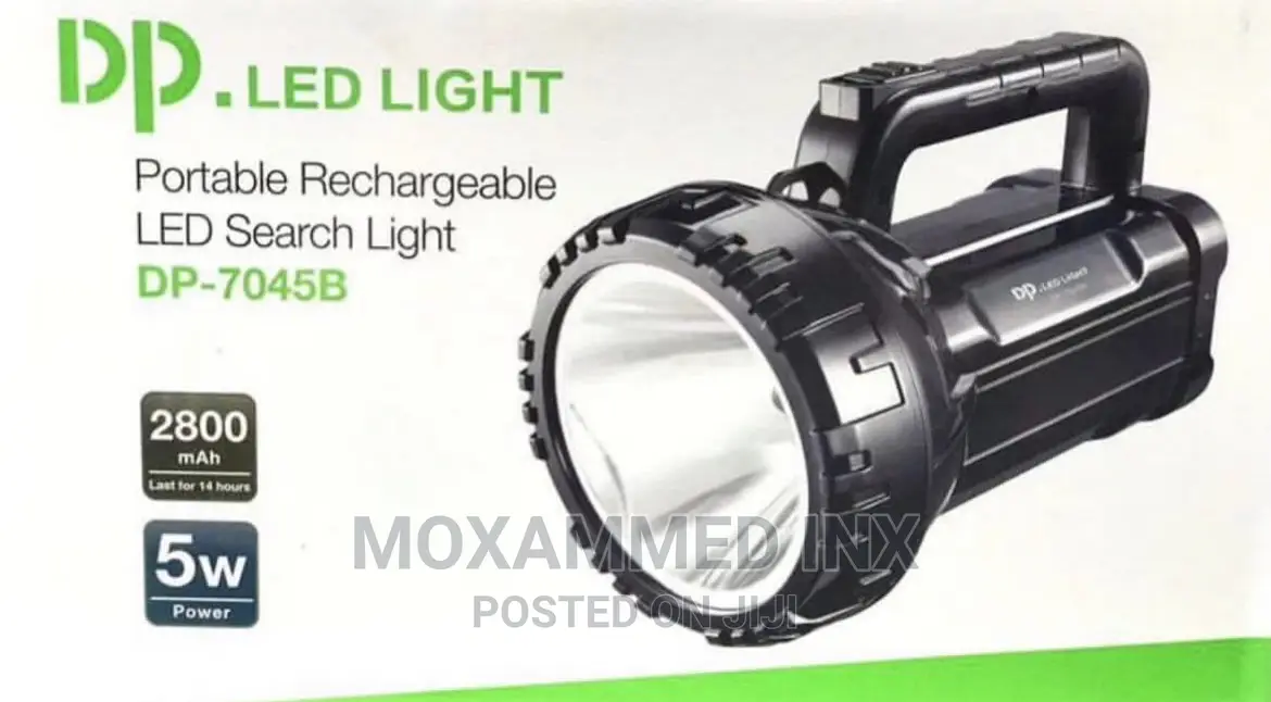 Portable Rechargable LED TORCH 28000mah 5watts