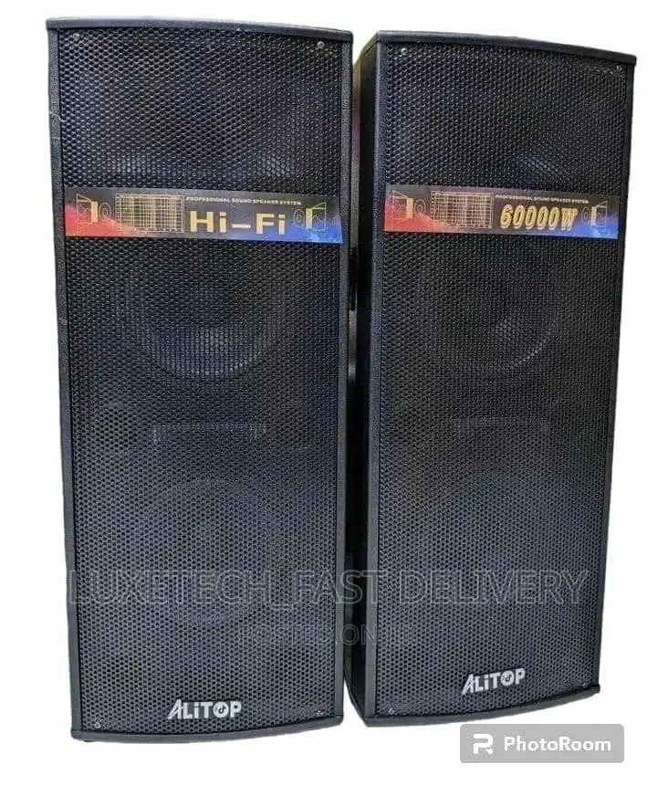Alitop Professional Sound Speakers 60000watts