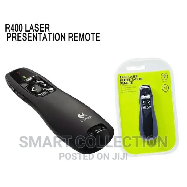 R400 Logitech Presenter Remote Clicker Laser Pointer