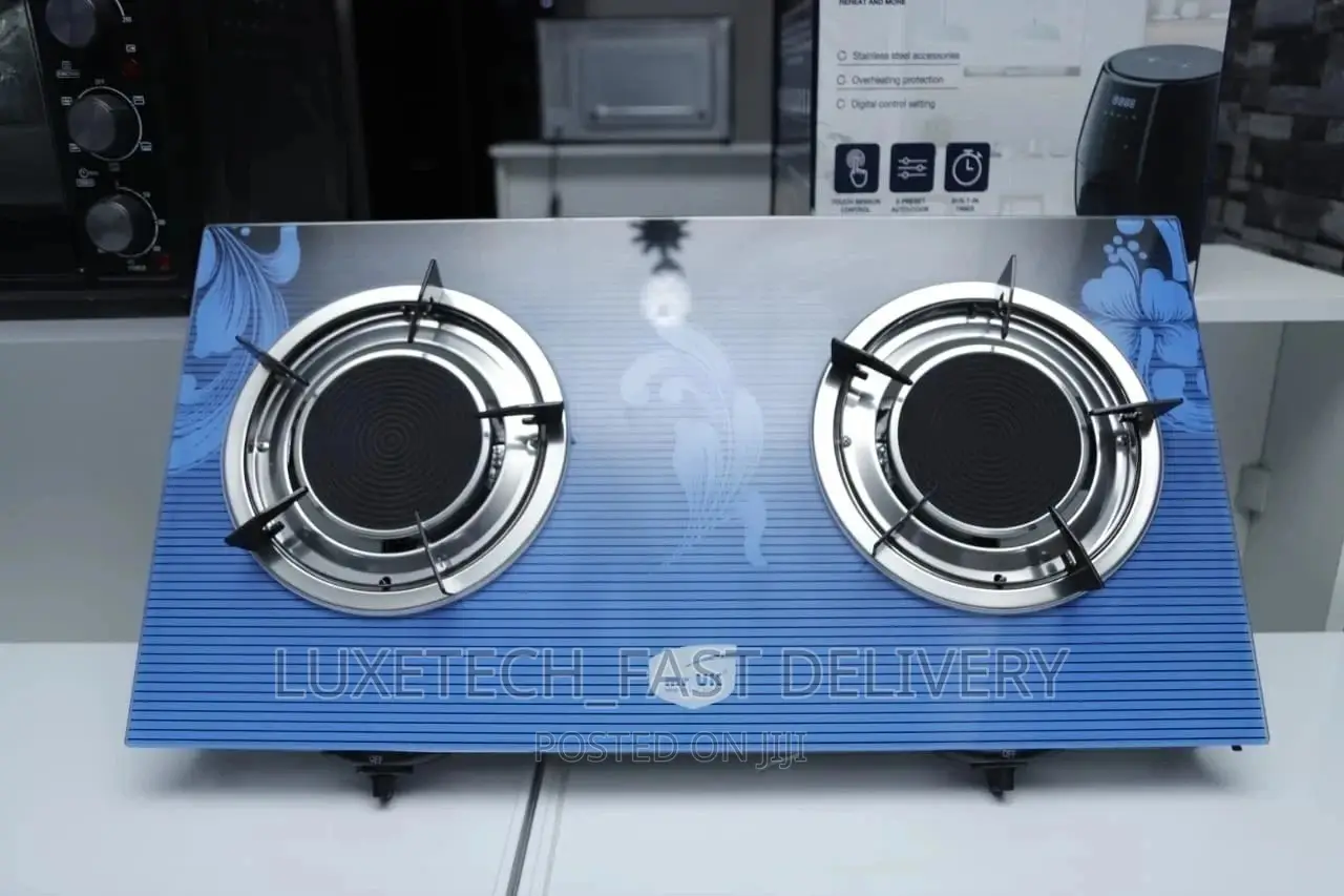 Mr Uk Gas Stove 2 Plates(Burner Na Nyavu)