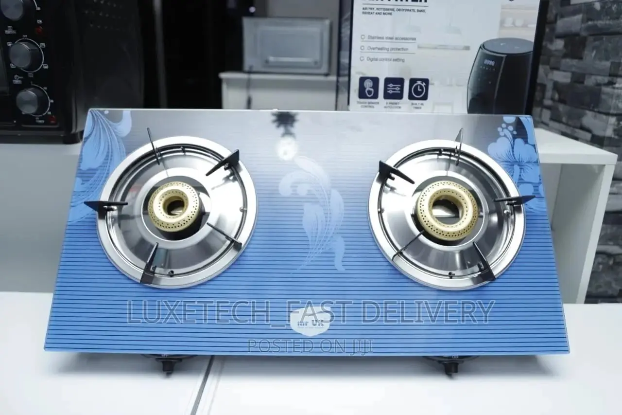 Mr Uk Gas Stove 2 Plates(Burner Na Nyavu)