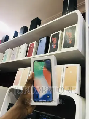 New Apple iPhone X 256 GB Black