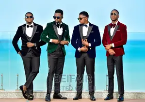 Velvet | Suti Za Kiume |Men Suit |Green|Black|MAROON |Blue