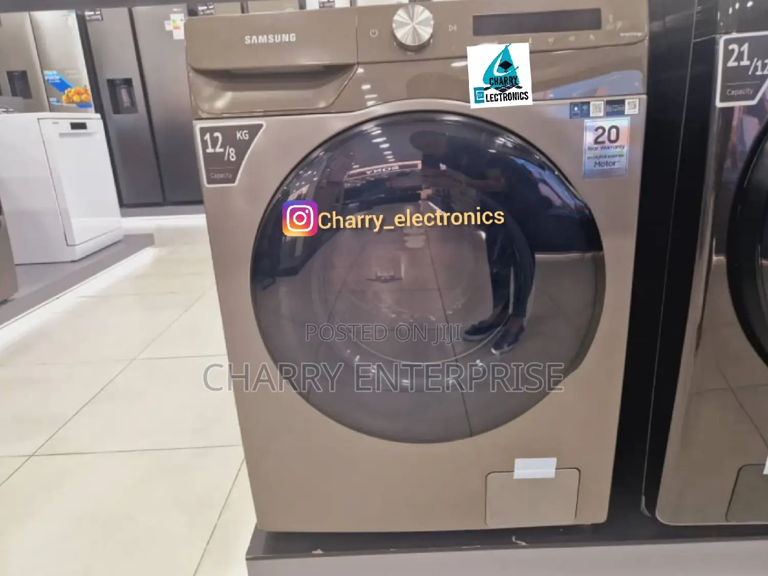 ORIGINAL SAMSUNG Washing Mashine 12/8kg12 Wash 8 Dryer