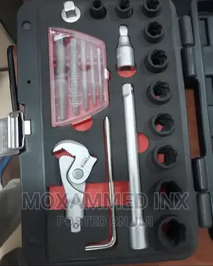 Force Bolts Roundend Fasteners Extractor Set