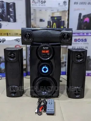 Alitop Subwoofer 3 Speakers High Bass