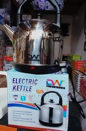 Digiwave 5L Electric Kettle – Fast Boil, Rust-Free Stainless Steel