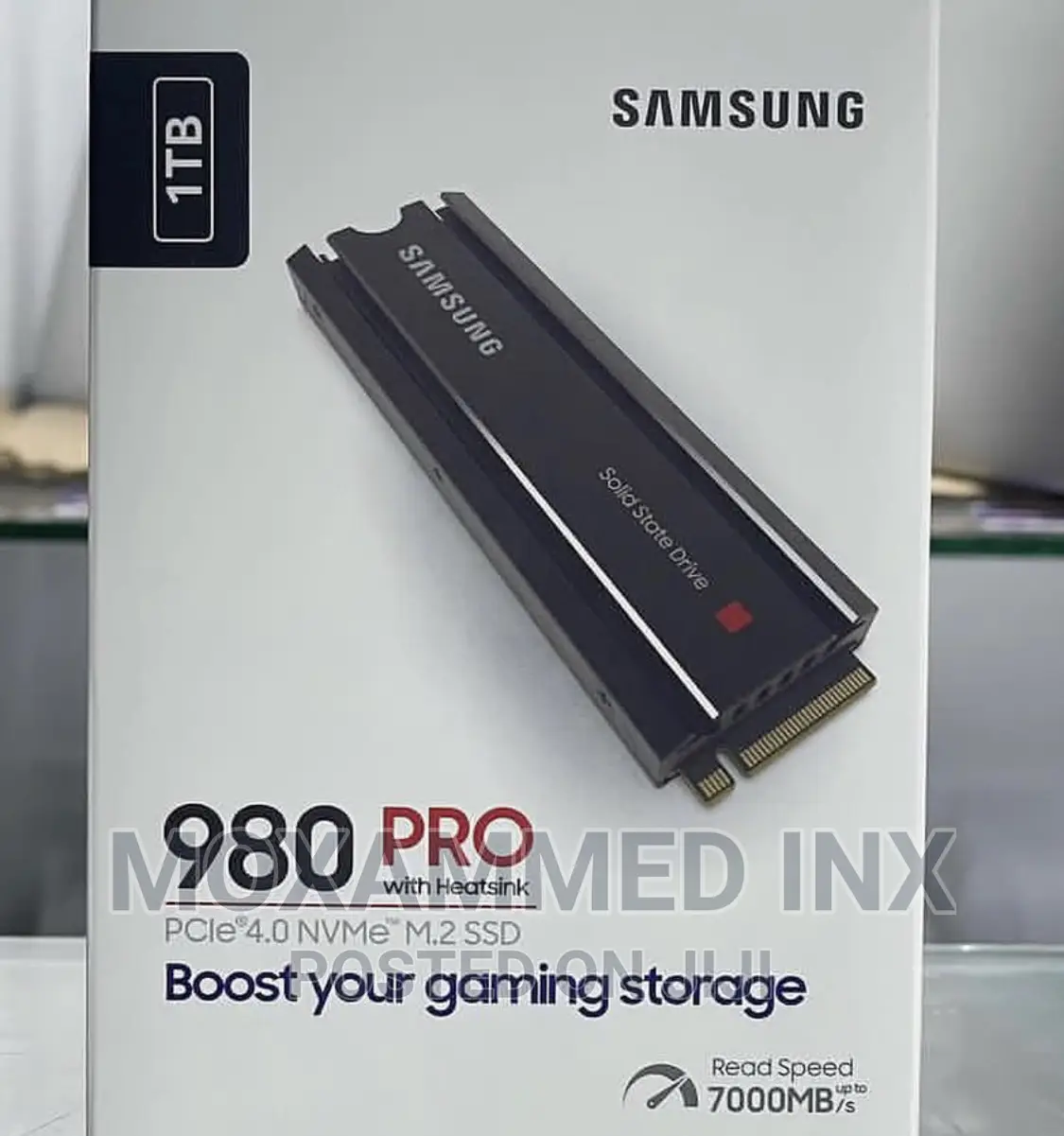 Samsung 1TB SSD 980 Pro With Heat Sink 7000mb/S