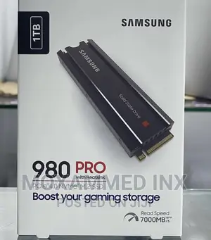 Samsung 1TB SSD 980 Pro With Heat Sink 7000mb/S
