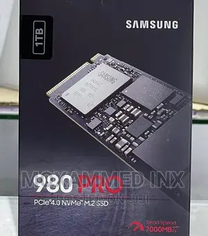 Samsung 1TB Nvme SSD 980 Pro 7000mb/S