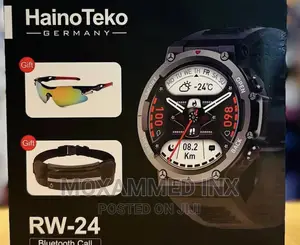 Haino Teko Smartwatch RW24 With Free Waist Bag Sunglassess