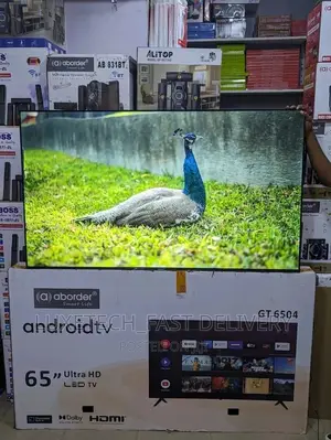Aborder 65 Inches Smart Android Ultra HD TV