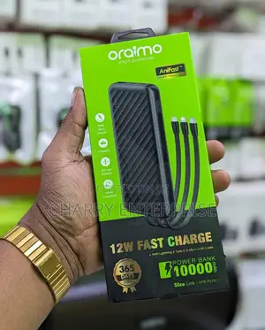 ORIGINAL ORAIMO Power Bank 12W Fast Charge10000MAH Durable