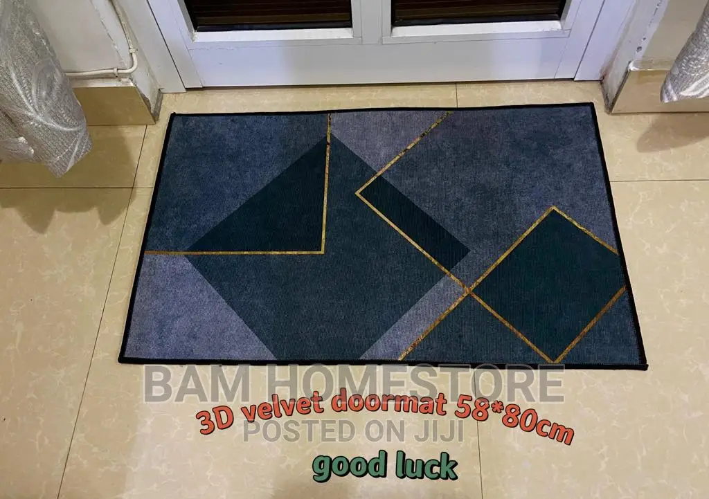 3d Velvet Doormats