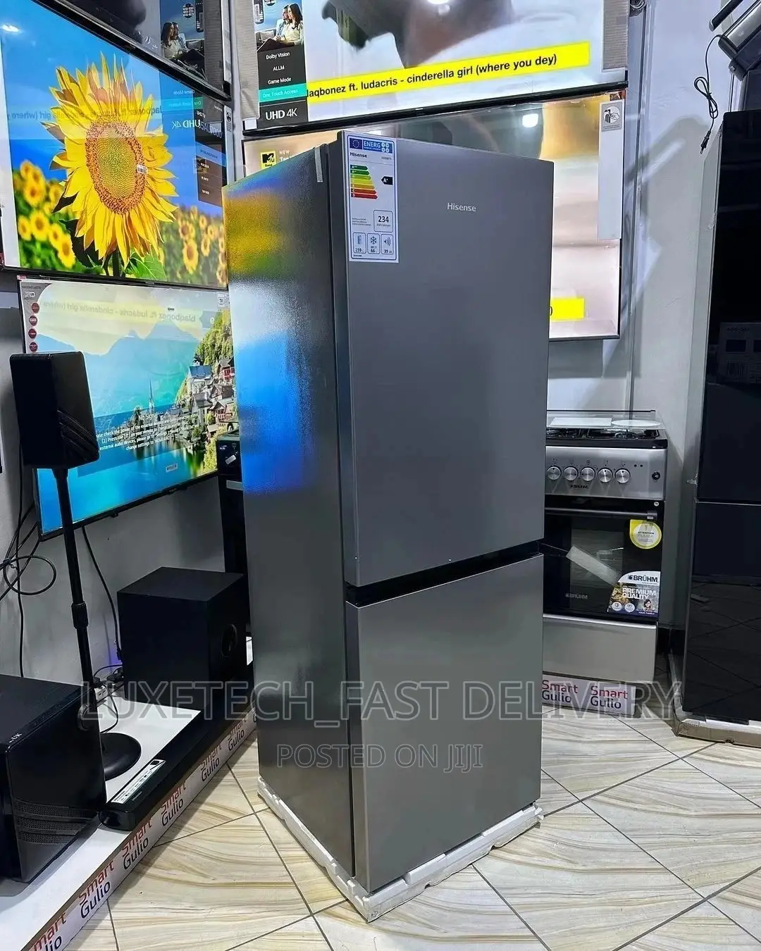Hisense Refrigerator 225 Litres With Quality Compressor