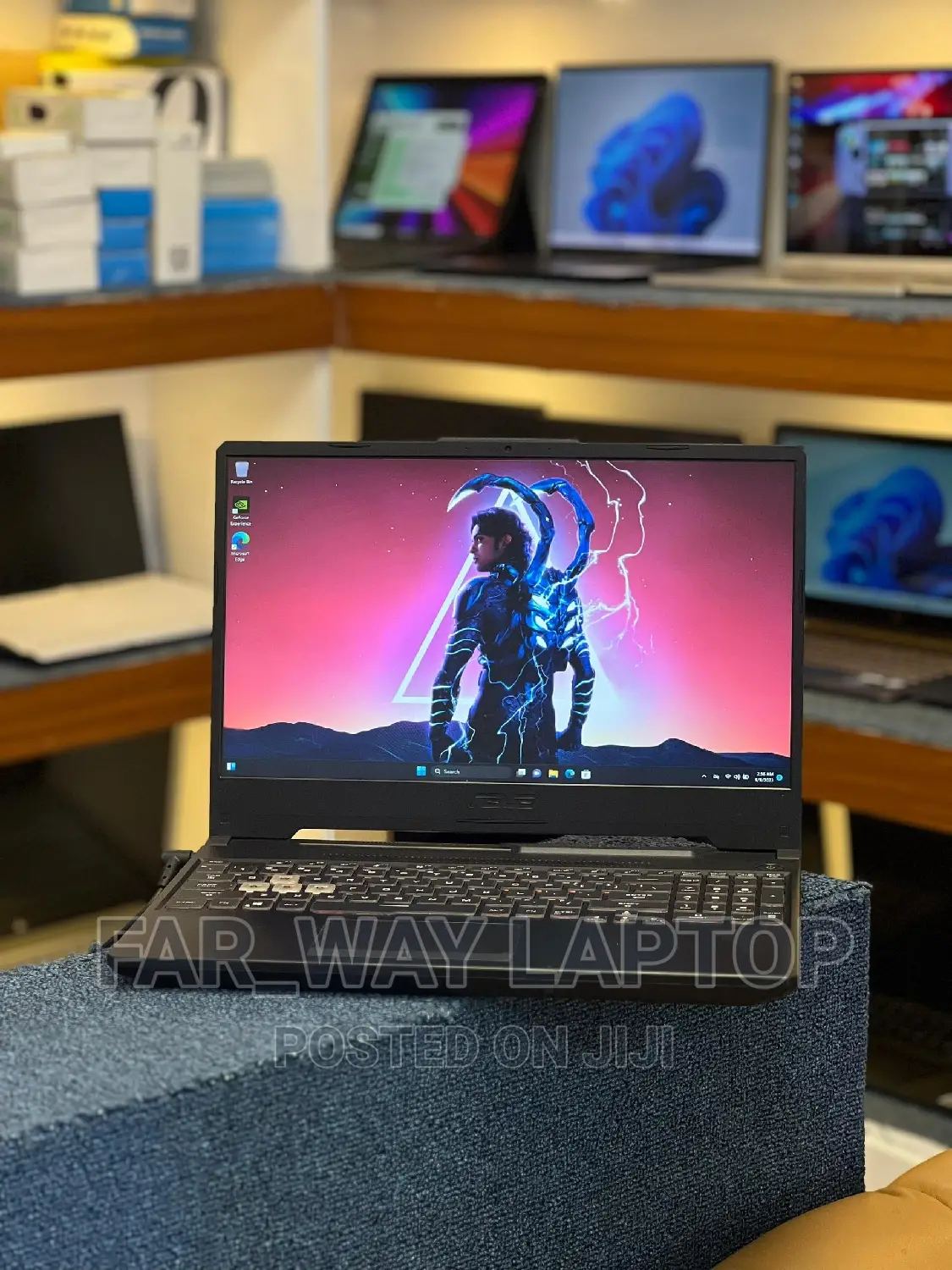 New Laptop Asus TUF Dash F15 16GB Intel Core I7 SSD 512GB