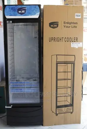 Mr Uk Show Case Fridge 300l Beverage Fast Cooler Display