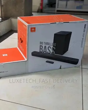 JBL Sound Bar 2.1 Deep Thrilling Bass (300watts) Power