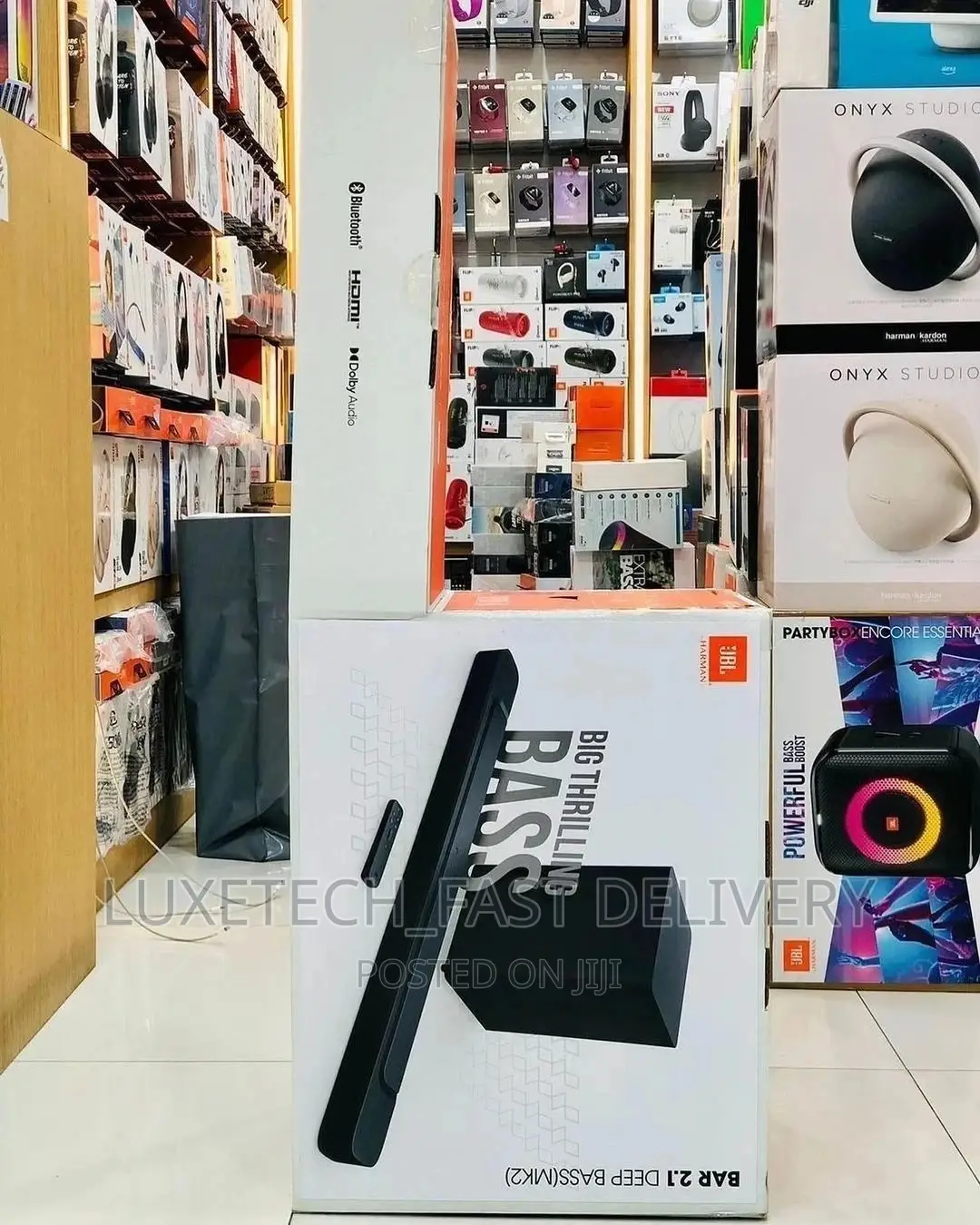 JBL Sound Bar 2.1 Deep Thrilling Bass (300watts) Power