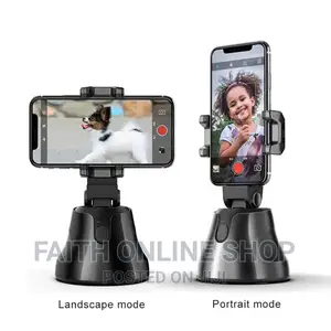 Auto Smart Selfie Stick Tracking Holder {Battery}