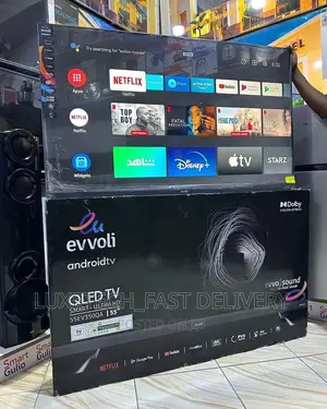 Evvoli 55 Inches Qled Smart Android Tv