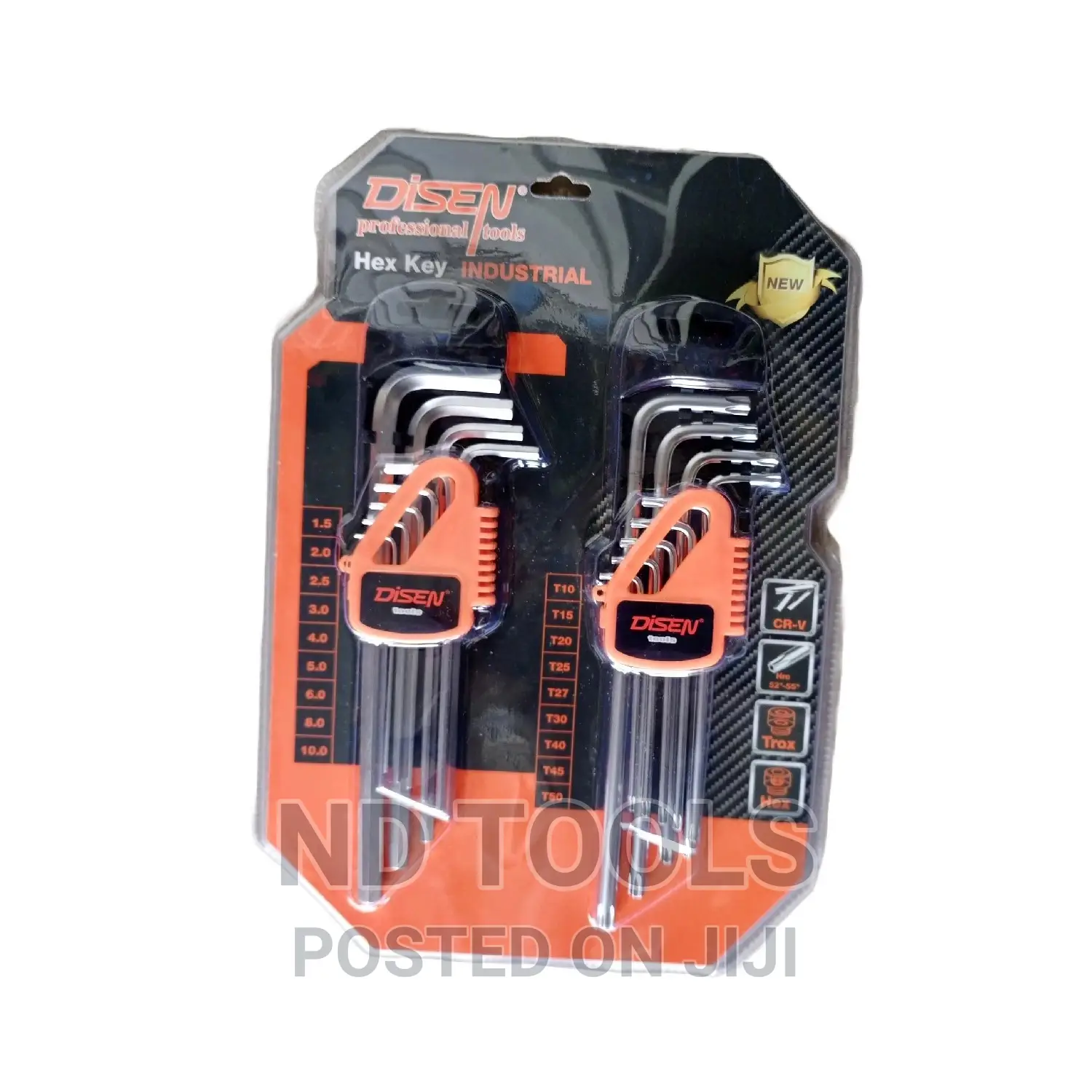 18pcs Hex Key Set