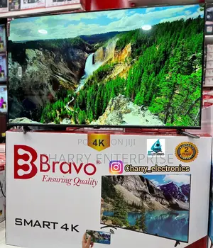 Bravo SMART Tv With Mirror Cast55 Inch