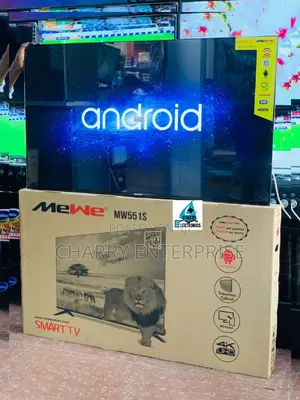 Mewe Smart ANDROID UHD Tv 55 Inch Miracastframeless