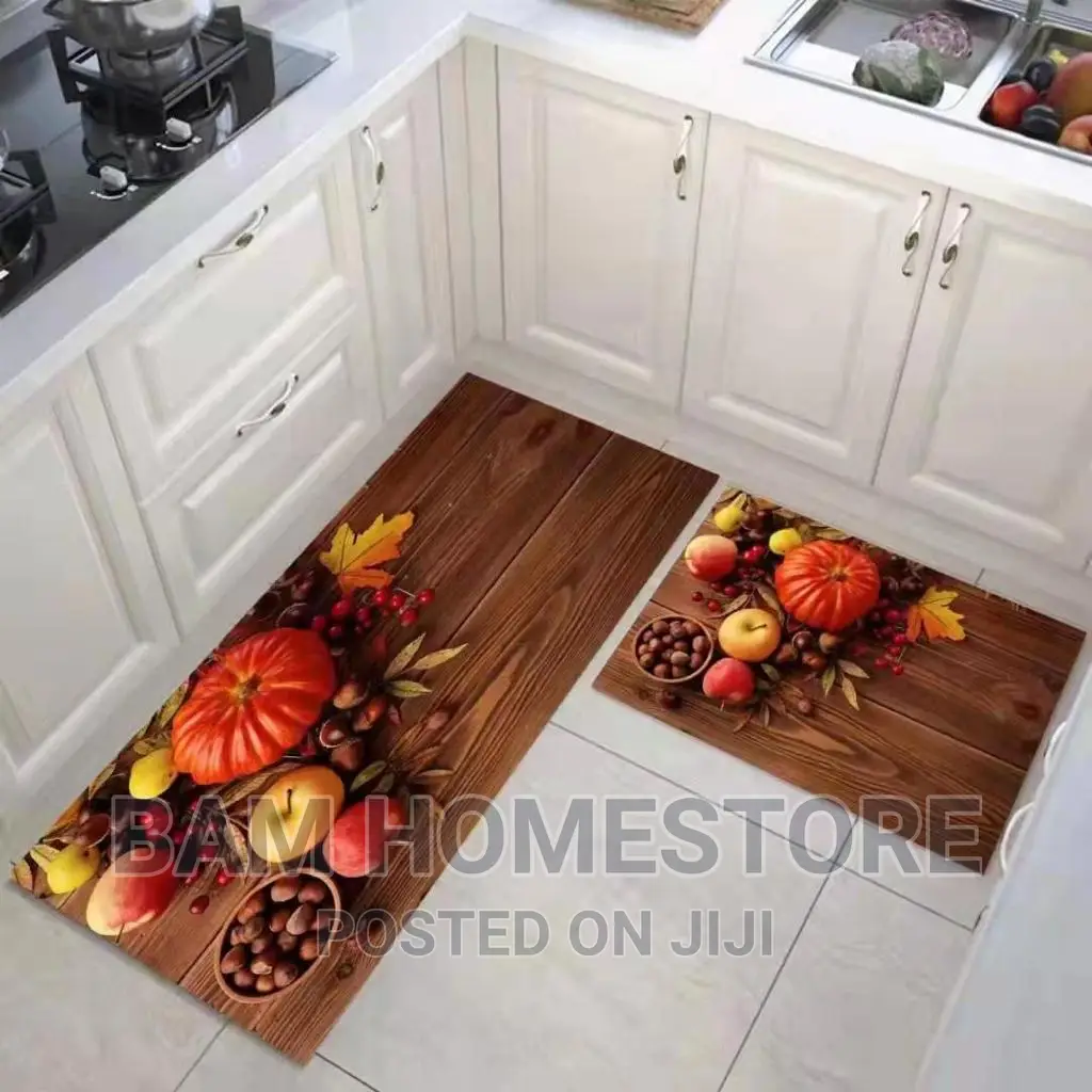 Kitchen Velvet Mats 2 In 1