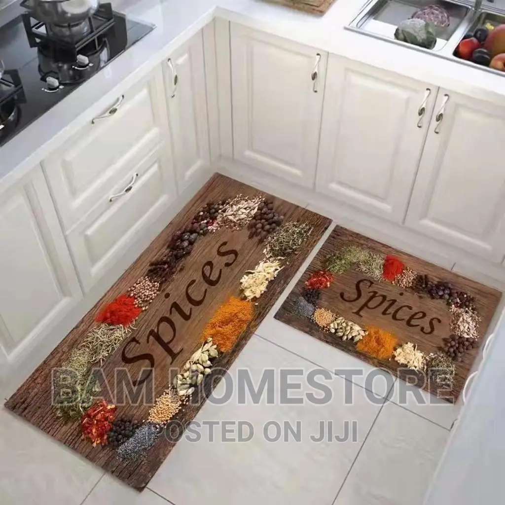 Kitchen Velvet Mats 2 In 1