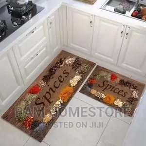 Kitchen Velvet Mats 2 In 1