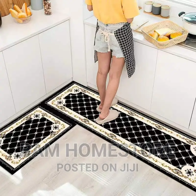 Kitchen Velvet Mats 2 In 1