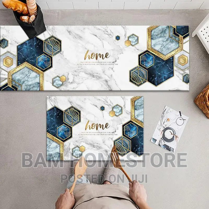 Kitchen Velvet Mats 2 In 1