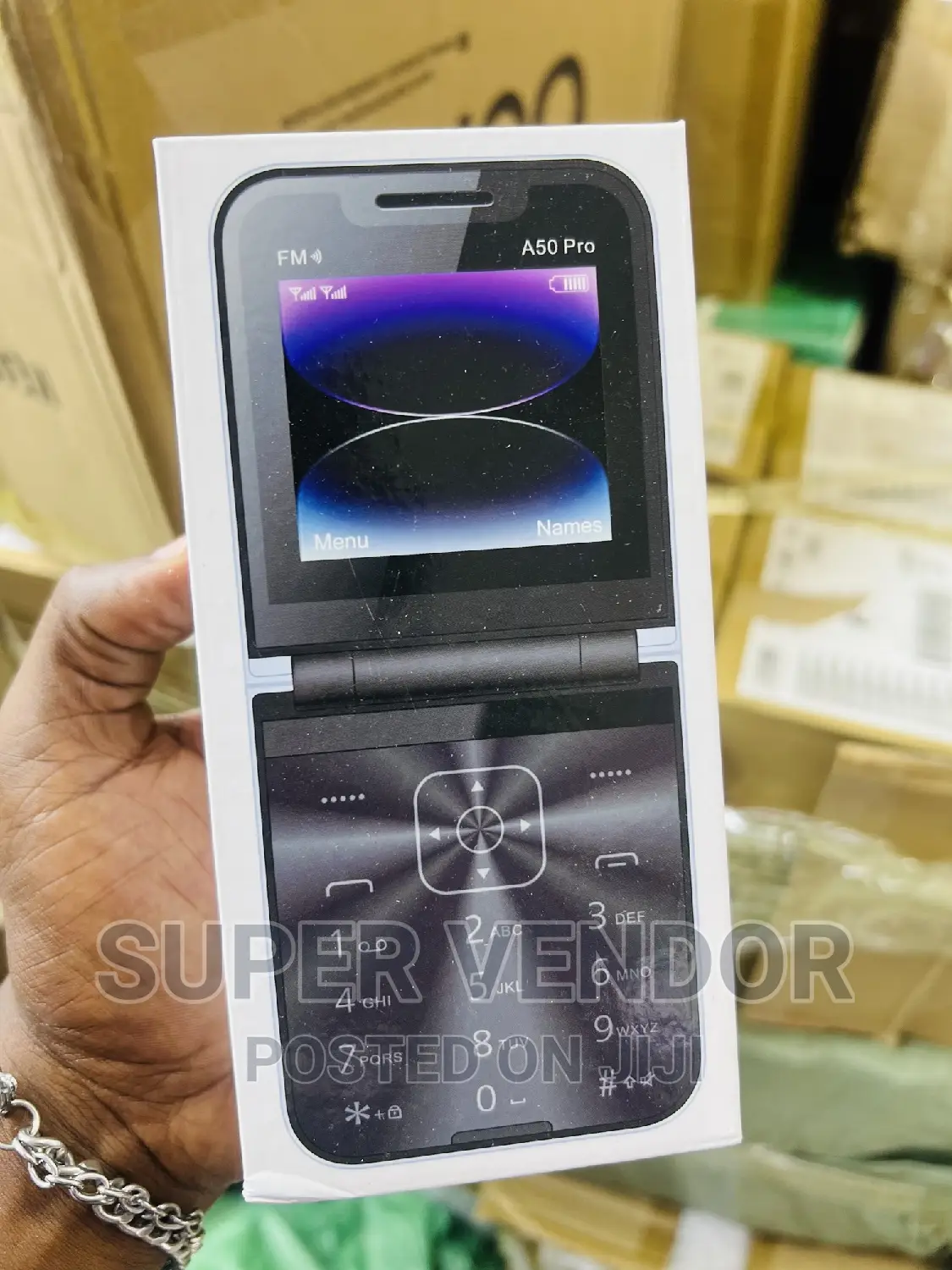 New Mobile Phone Blue