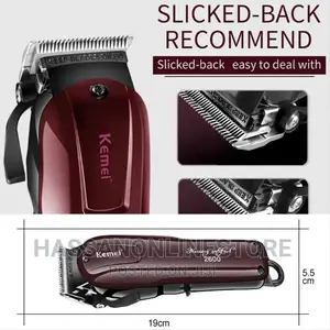 Kemei Cordless Lithium-Ion Fade Clipper KM-2600