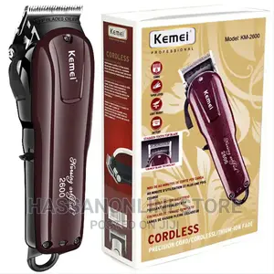 Kemei Cordless Lithium-Ion Fade Clipper KM-2600