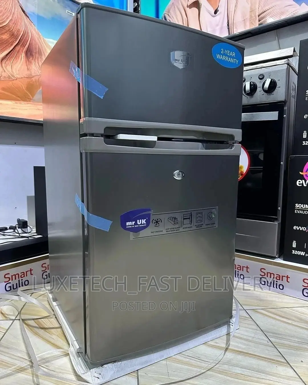 Mr Uk Refrigerator 100l Double Door