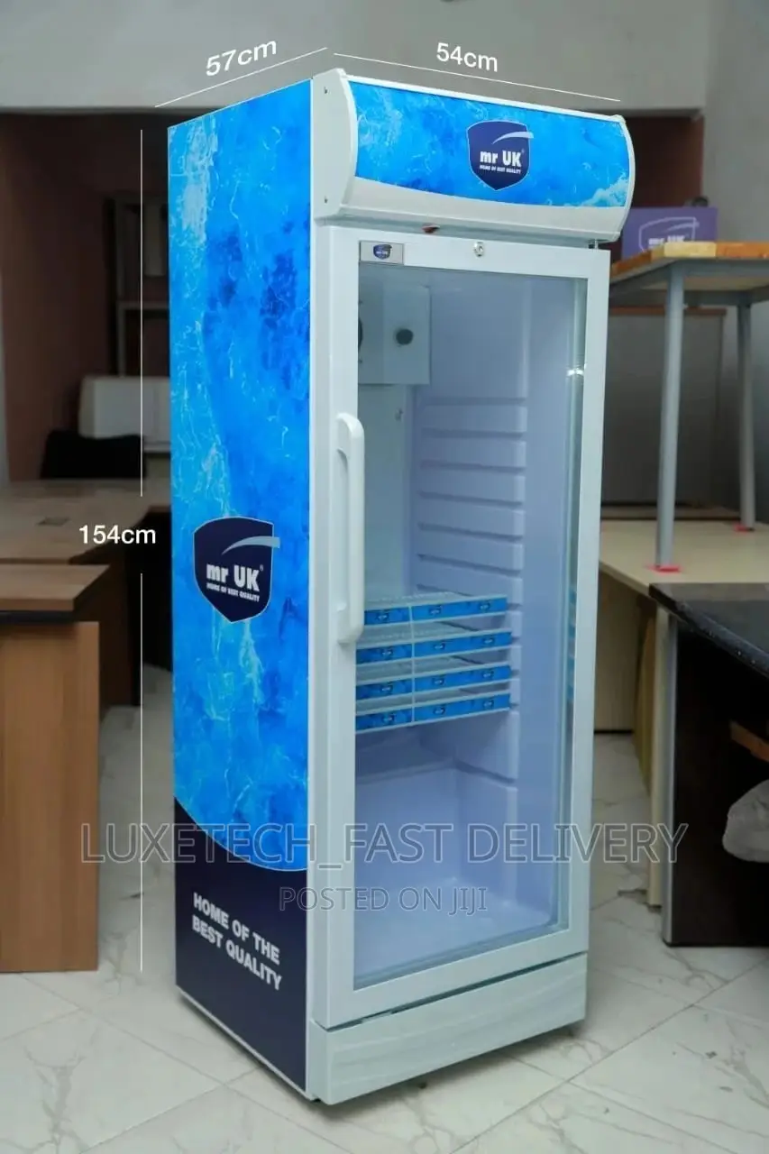 Mr Uk Showcase Fridge 208l Fast Cooling