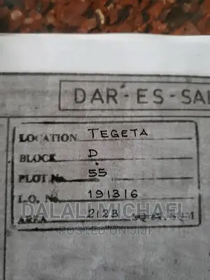Plot for Sale at Tegeta Block D