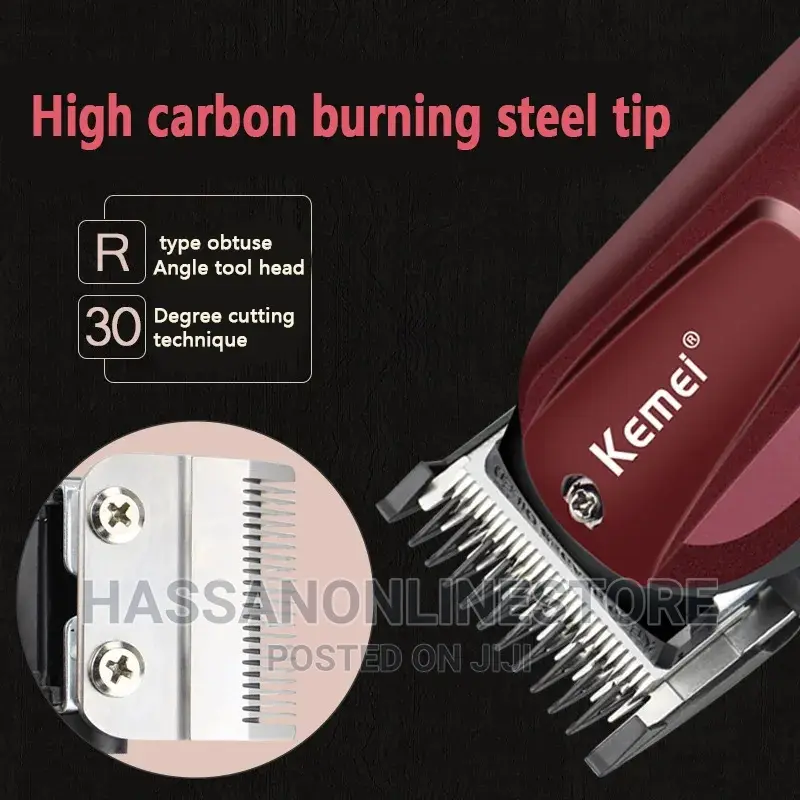 Kemei Cordless Lithium-Ion Fade Clipper KM-2600