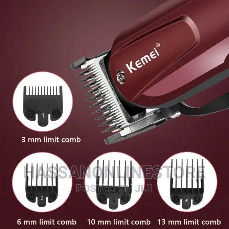 Kemei Cordless Lithium-Ion Fade Clipper KM-2600