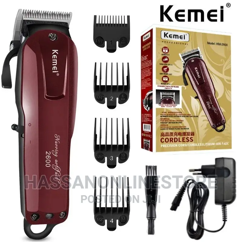 Kemei Cordless Lithium-Ion Fade Clipper KM-2600