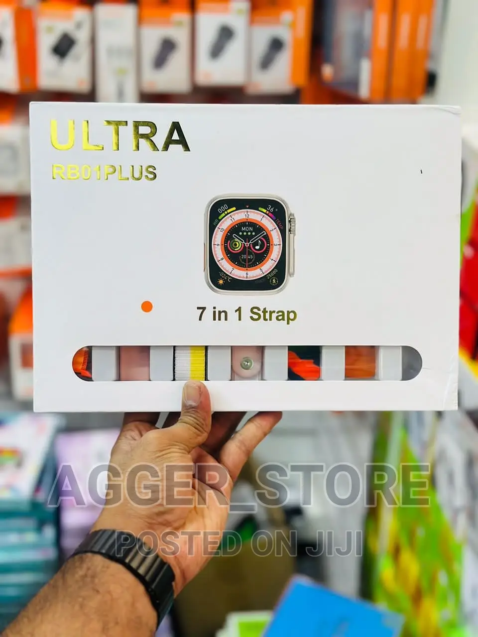 ULTRA RB01 Plus Smartwatch (Ina Mikanda Saba Tofauti)