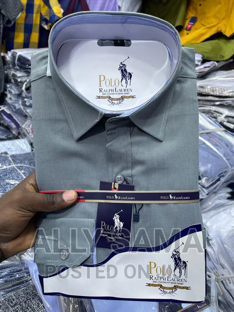 Mens Shirt Pollo Plain